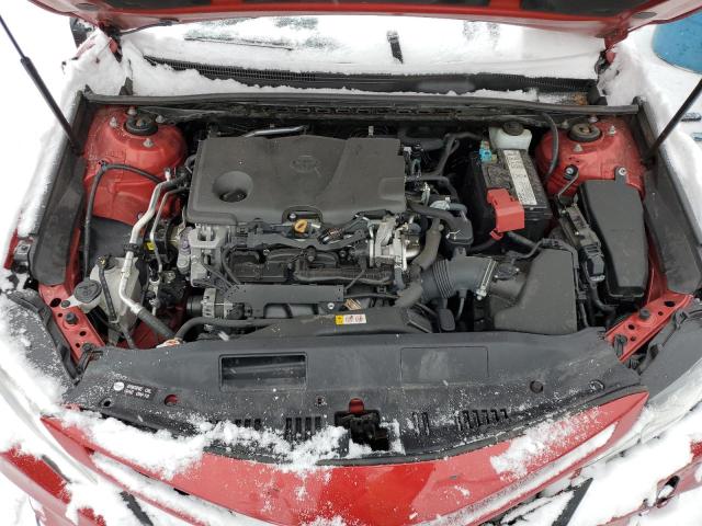 4T1B11HK4KU228382 - 2019 TOYOTA CAMRY L RED photo 11