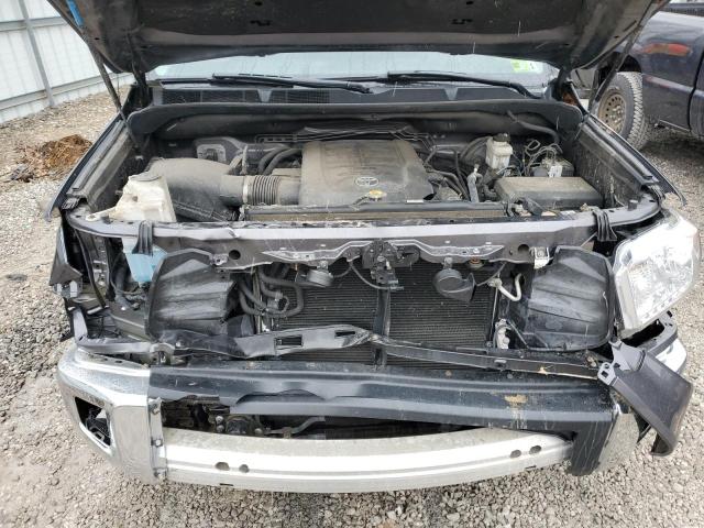 5TFUY5F13HX615085 - 2017 TOYOTA TUNDRA DOUBLE CAB SR/SR5 GRAY photo 11
