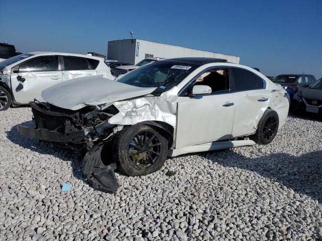 1N4AA5AP5EC469879 - 2014 NISSAN MAXIMA S WHITE photo 1