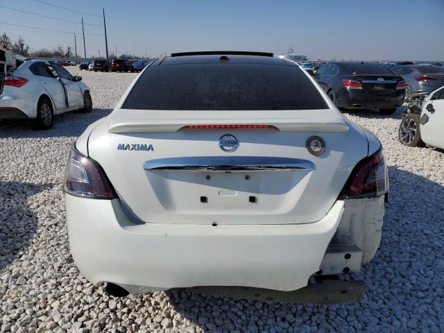 1N4AA5AP5EC469879 - 2014 NISSAN MAXIMA S WHITE photo 6