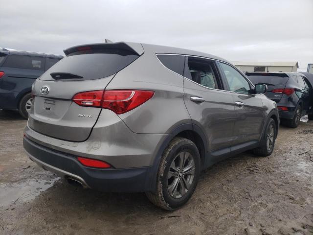 5XYZT3LB5EG178906 - 2014 HYUNDAI SANTA FE S GRAY photo 3