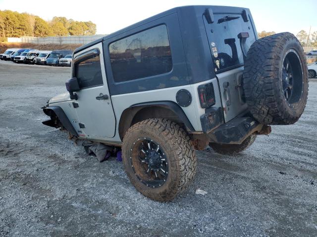 1J4FA54189L754390 - 2009 JEEP WRANGLER SAHARA SILVER photo 2