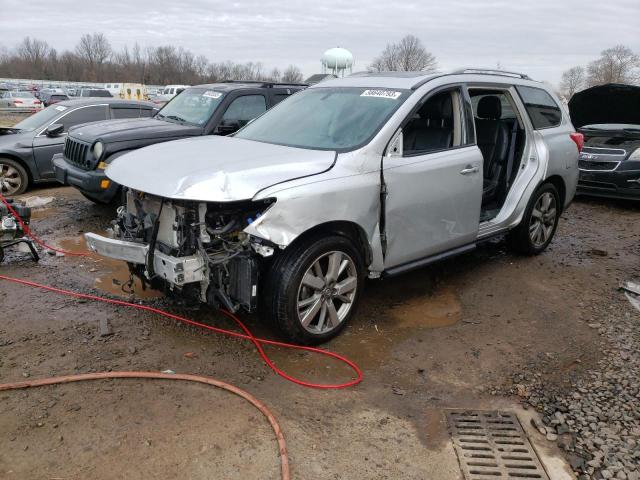 5N1AR2MM6DC690260 - 2013 NISSAN PATHFINDER S SILVER photo 1