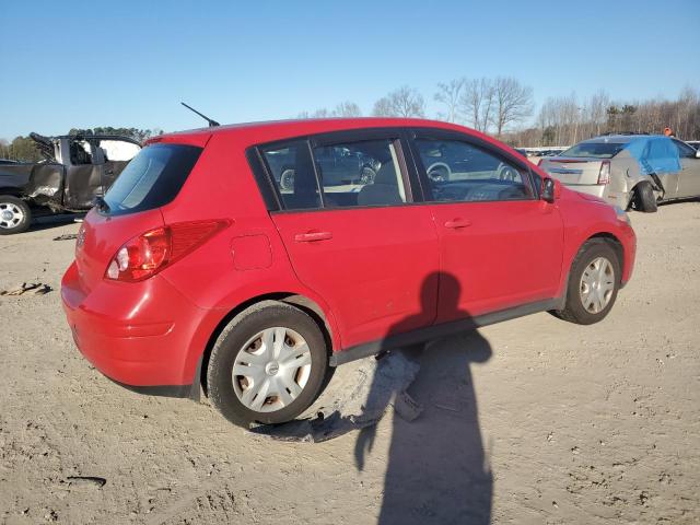 3N1BC1CP4BL378166 - 2011 NISSAN VERSA S RED photo 3