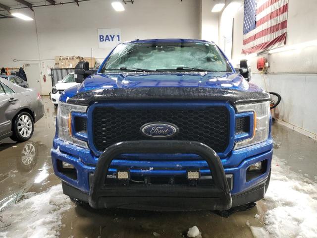 1FTEW1EPXJFA58700 - 2018 FORD F150 SUPERCREW BLUE photo 5