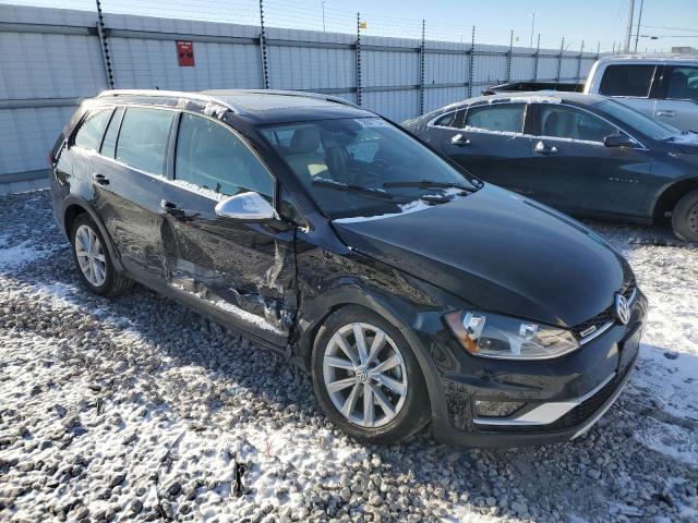 3VWH17AU4HM516975 - 2017 VOLKSWAGEN GOLF ALLTR S BLACK photo 4