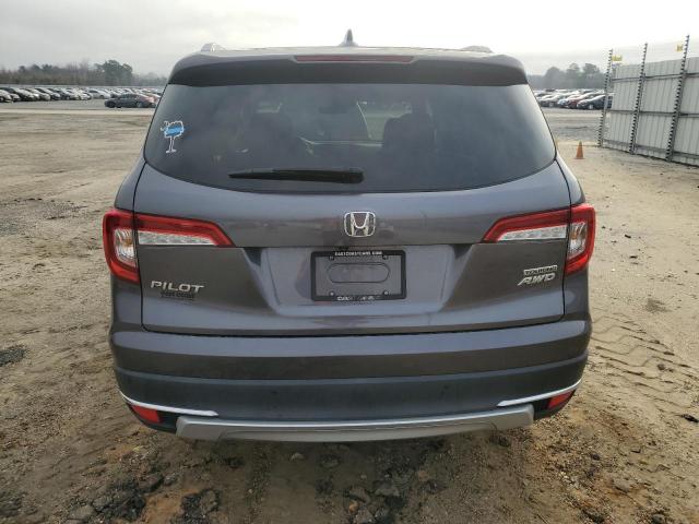 5FNYF6H92MB000404 - 2021 HONDA PILOT TOURING GRAY photo 6