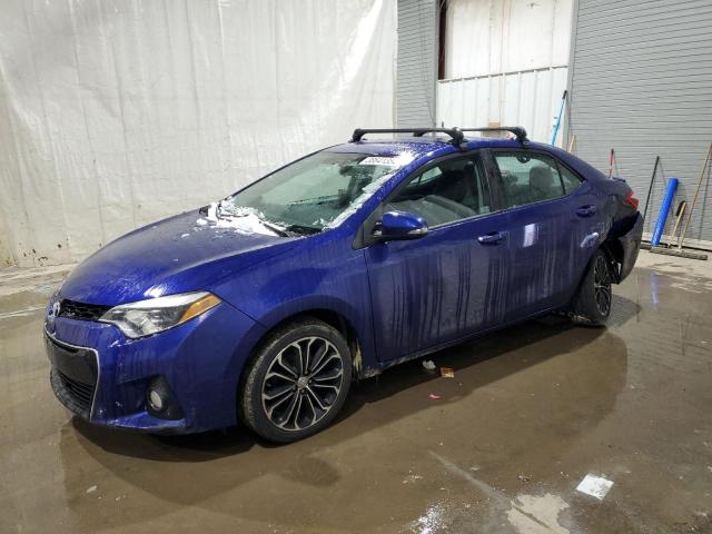 5YFBURHE5EP060306 - 2014 TOYOTA COROLLA L BLUE photo 1