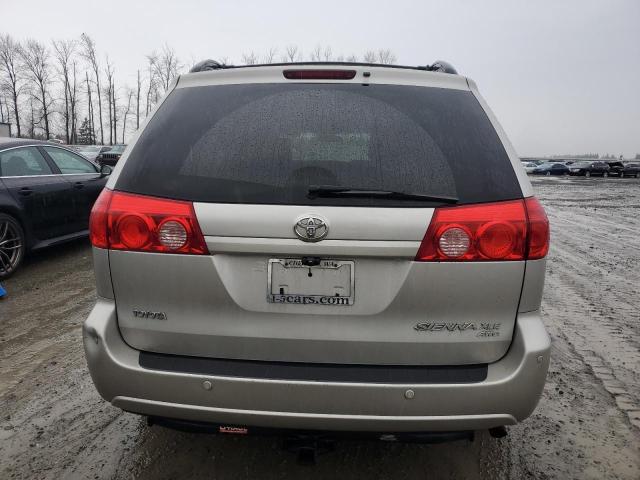 5TDDK4CC7AS031558 - 2010 TOYOTA SIENNA XLE SILVER photo 6