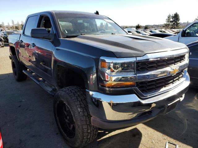 3GCUKREC0JG237684 - 2018 CHEVROLET SILVERADO BLUE photo 4