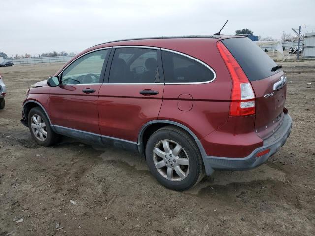 JHLRE48528C009716 - 2008 HONDA CR-V EX BURGUNDY photo 2