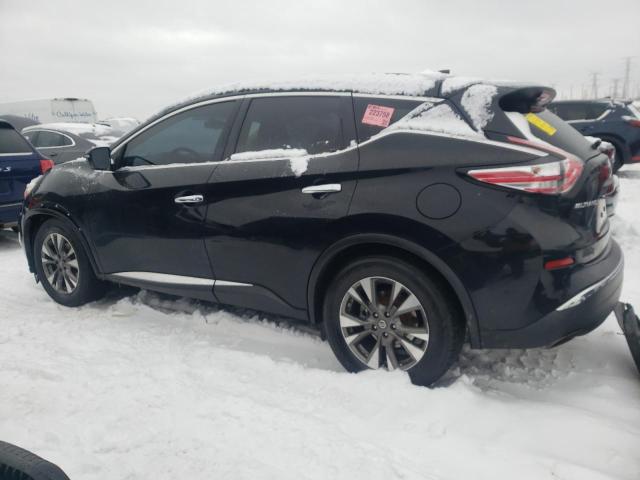 5N1AZ2MH0HN112684 - 2017 NISSAN MURANO S BLACK photo 2