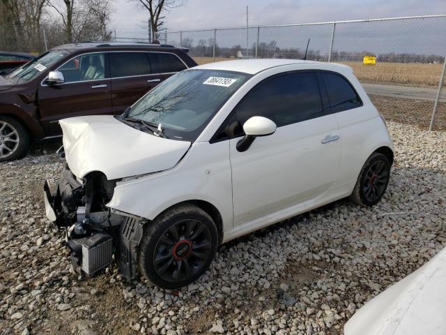 3C3CFFKH8JT502815 - 2018 FIAT 500 POP WHITE photo 1