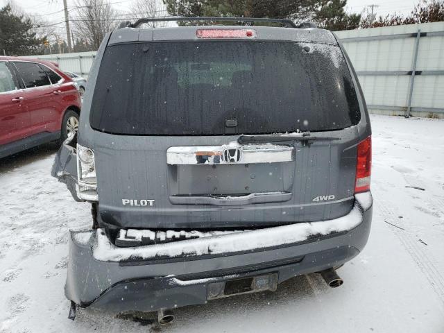 5FNYF4H61DB014949 - 2013 HONDA PILOT EXL GRAY photo 6