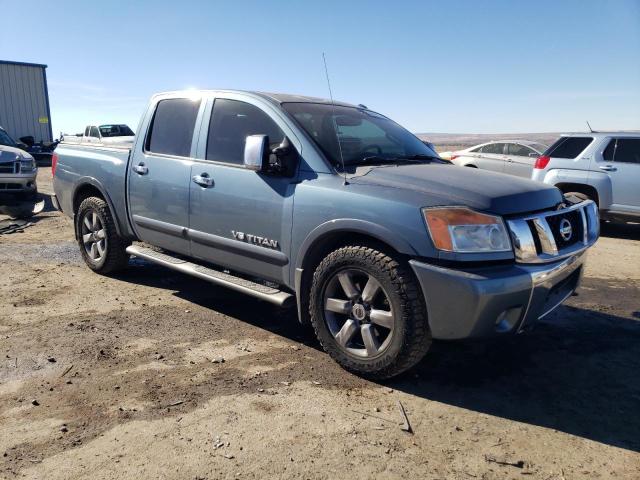 1N6BA0ED4CN311095 - 2012 NISSAN TITAN S BLUE photo 4