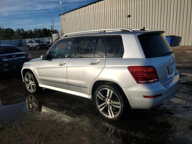 WDCGG5HB3EG216303 - 2014 MERCEDES-BENZ GLK 350 SILVER photo 2