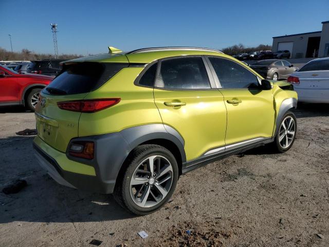 KM8K53A5XKU360888 - 2019 HYUNDAI KONA ULTIMATE GREEN photo 3