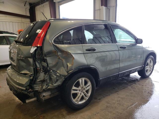 5J6RE4H55AL090403 - 2010 HONDA CR-V EX TEAL photo 3