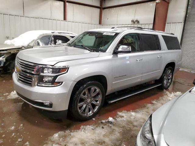 1GNSKKKC4FR707393 - 2015 CHEVROLET SUBURBAN K1500 LTZ SILVER photo 1