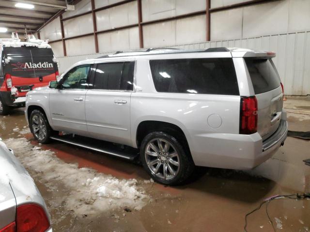 1GNSKKKC4FR707393 - 2015 CHEVROLET SUBURBAN K1500 LTZ SILVER photo 2