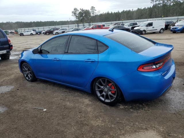 1C3CDFAA6GD656867 - 2016 DODGE DART SE BLUE photo 2