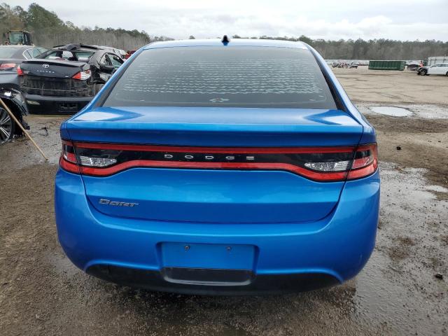 1C3CDFAA6GD656867 - 2016 DODGE DART SE BLUE photo 6