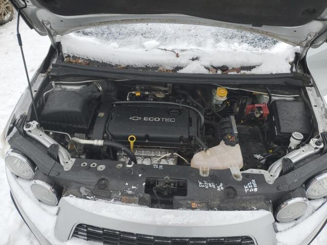 1G1JA5SH3E4179631 - 2014 CHEVROLET SONIC LS ვერცხლისფერი ფოტო 11