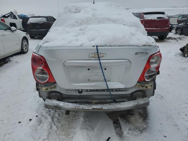 1G1JA5SH3E4179631 - 2014 CHEVROLET SONIC LS ვერცხლისფერი ფოტო 6