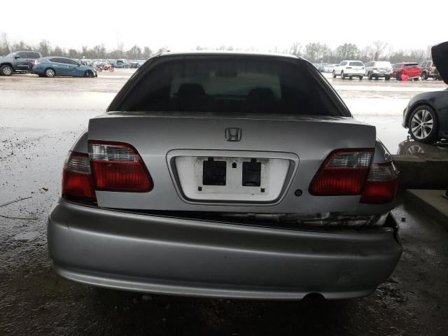 2HGEJ6617YH534630 - 2000 HONDA CIVIC BASE SILVER photo 6