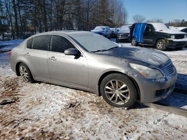 JNKBV61F48M261926 - 2008 INFINITI G35 GRAY photo 4