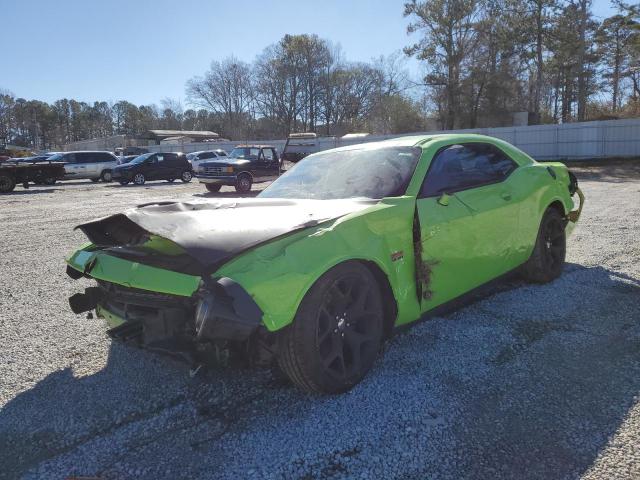 2C3CDZAT4FH783024 - 2015 DODGE CHALLENGER SXT GREEN photo 1