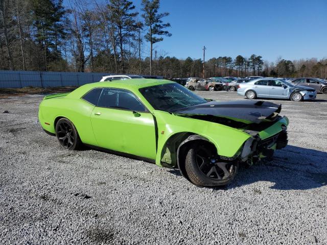 2C3CDZAT4FH783024 - 2015 DODGE CHALLENGER SXT GREEN photo 4