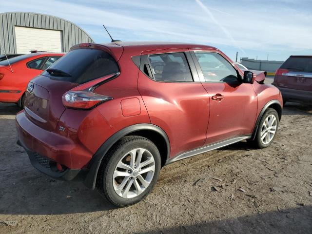 JN8AF5MR5FT510851 - 2015 NISSAN JUKE S RED photo 3