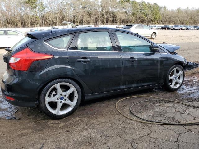 1FADP3N25EL425721 - 2014 FORD FOCUS TITANIUM BLACK photo 3