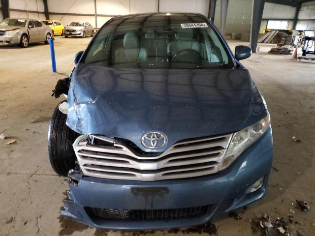 4T3BK3BB4AU041196 - 2010 TOYOTA VENZA BLUE photo 5