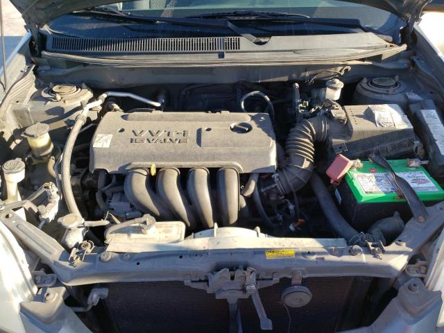 2T1KR32E95C427795 - 2005 TOYOTA COROLLA MA XR GRAY photo 11