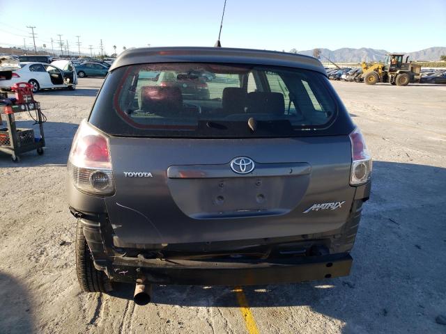 2T1KR32E95C427795 - 2005 TOYOTA COROLLA MA XR GRAY photo 6