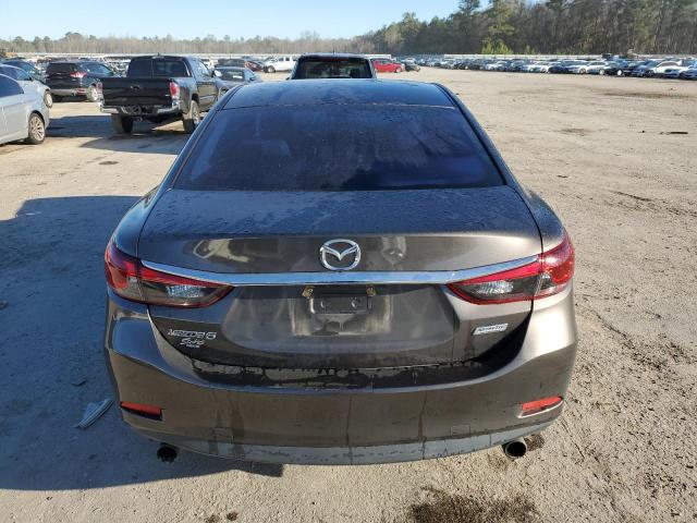 JM1GL1V58H1111529 - 2017 MAZDA 6 TOURING GRAY photo 6