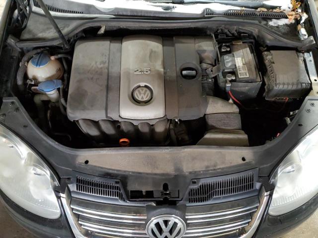 3VWRM71K88M154286 - 2008 VOLKSWAGEN JETTA SE BLACK photo 11