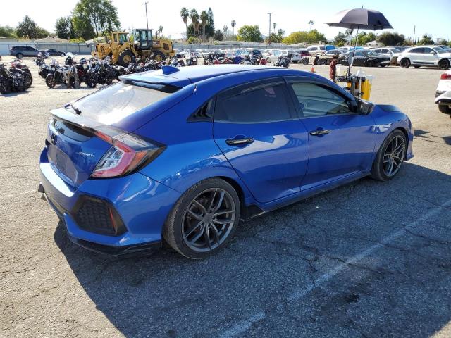 SHHFK7H4XJU419527 - 2018 HONDA CIVIC SPOR BLUE photo 3