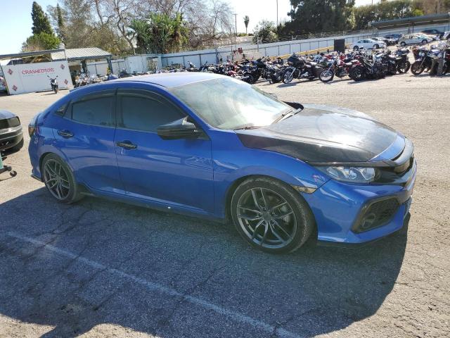 SHHFK7H4XJU419527 - 2018 HONDA CIVIC SPOR BLUE photo 4