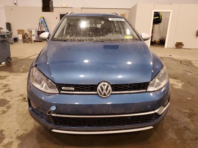 3VWH17AU5HM517052 - 2017 VOLKSWAGEN GOLF ALLTR S BLUE photo 5