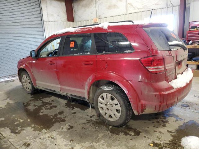 3C4PDCAB9JT509321 - 2018 DODGE JOURNEY SE RED photo 2