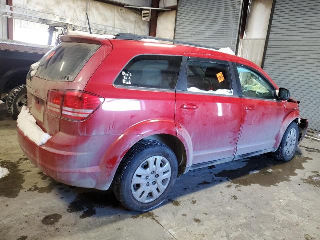 3C4PDCAB9JT509321 - 2018 DODGE JOURNEY SE RED photo 3