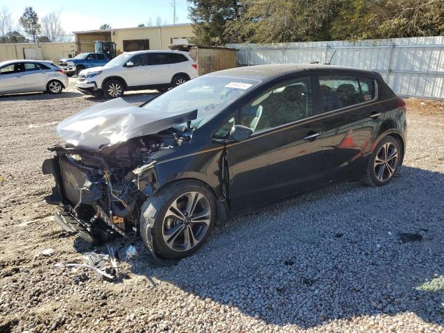 KNAFX5A83G5529444 - 2016 KIA FORTE EX BLACK photo 1