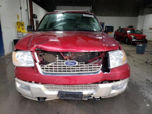 1FMFU18586LA43055 - 2006 FORD EXPEDITION EDDIE BAUER MAROON photo 5