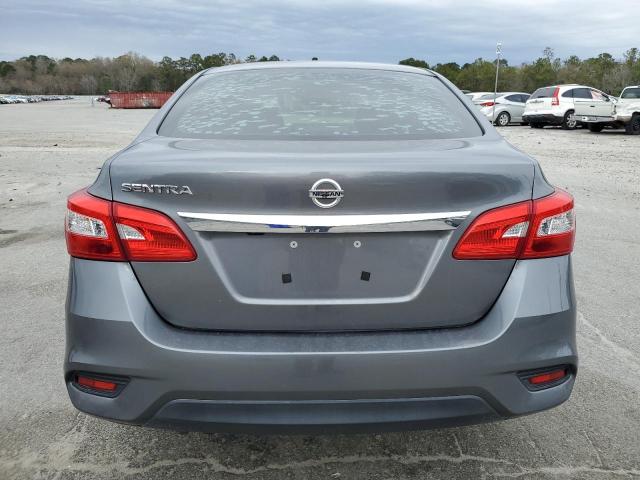 3N1AB7APXKY447191 - 2019 NISSAN SENTRA S GRAY photo 6