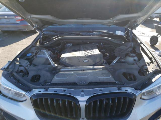 5UX2V5C03M9F05696 - 2021 BMW X4 XDRIVEM40I SILVER photo 12