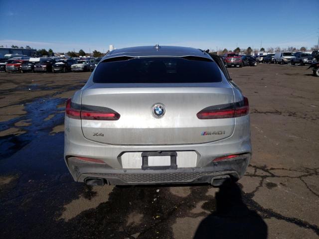5UX2V5C03M9F05696 - 2021 BMW X4 XDRIVEM40I SILVER photo 6