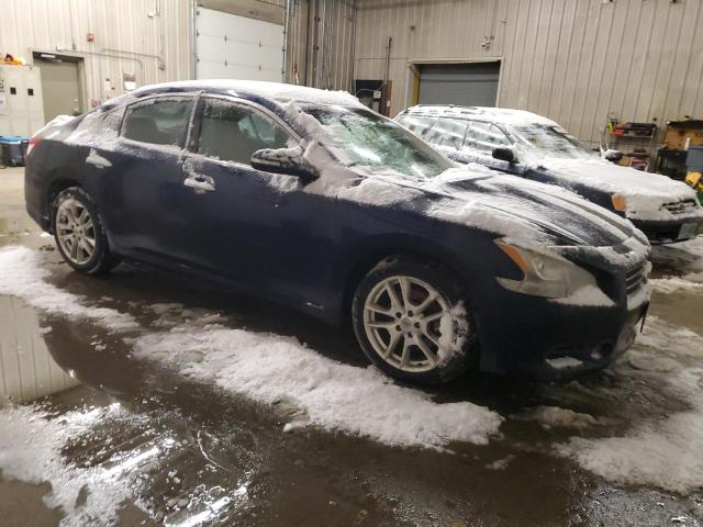 1N4AA51E69C848166 - 2009 NISSAN MAXIMA S BLUE photo 4